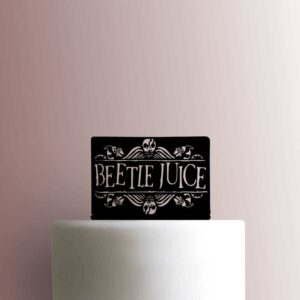 Beetlejuice Logo 225-B180 Cake Topper