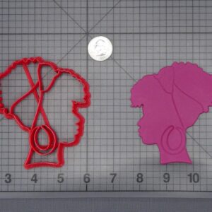 Afro Girl Head 266-H567 Cookie Cutter