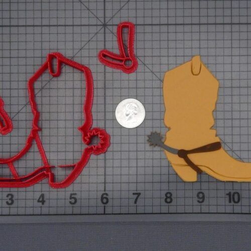 Cowboy Boot 266-H484 Cookie Cutter Set