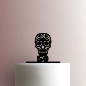 Custom Sugar Skull Age 225-B333 Cake Topper