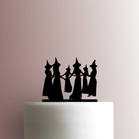Halloween - Witch Circle 225-B184 Cake Topper