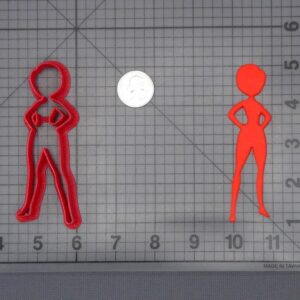 Incredibles - Elastigirl Body 266-H320 Cookie Cutter