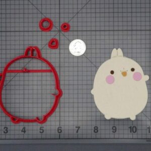 Molang Bunny Body 266-H465 Cookie Cutter Set