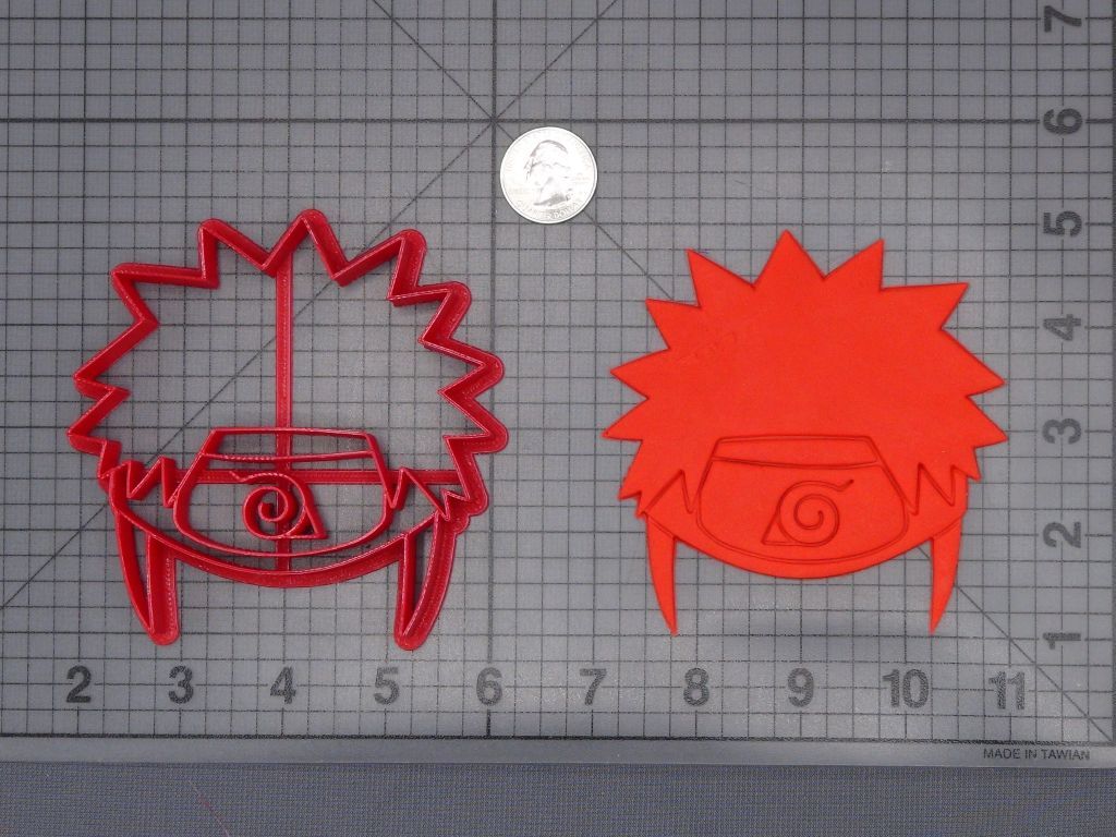 Naruto Hair 266-H568 Cookie Cutter