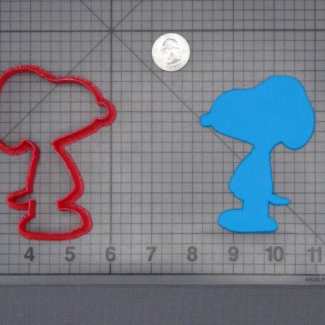 Peanuts - Snoopy Body 266-H563 Cookie Cutter Silhouette