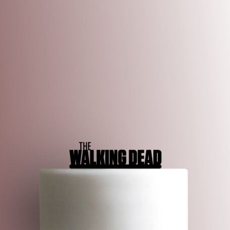 The Walking Dead Logo 225-B228 Cake Topper