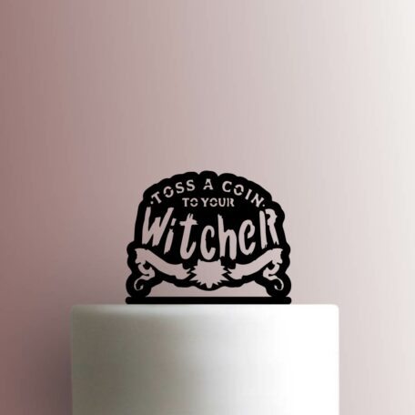 The Witcher - Toss A Coin To Your Witcher 225-B183 Cake Topper