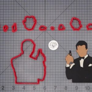 007 - James Bond 266-H330 Cookie Cutter Set