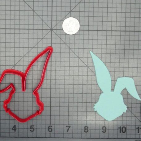 Bunny Head 266-D309 Cookie Cutter Silhouette