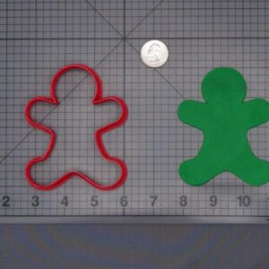Christmas - Gingerbread Man 266-I121 Cookie Cutter Silhouette