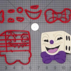Cuphead - King Dice Head 266-H325 Cookie Cutter Set