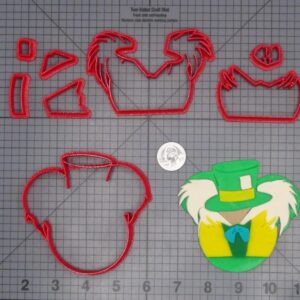 Disney Ears - Alice in Wonderland - Mad Hatter 266-H327 Cookie Cutter Set