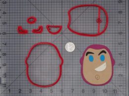 Disney Emoji - Toy Story - Buzz Lightyear Head 266-H570 Cookie Cutter Set