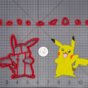 Pokemon - Pikachu Body 266-G821 Cookie Cutter Set