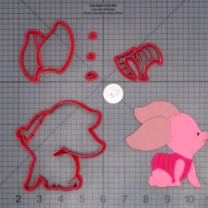 Winnie the Pooh - Piglet Crawling Body 266-H149 Cookie Cutter Set