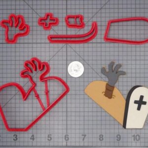 Halloween - Zombie Grave 266-H505 Cookie Cutter Set