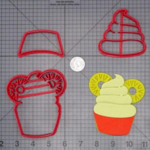 Disneyland - Mickey Mouse Dole Whip Ice Cream 266-H888 Cookie Cutter Set