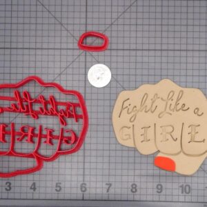 Fist Fight Like a Girl 266-H872 Cookie Cutter Set