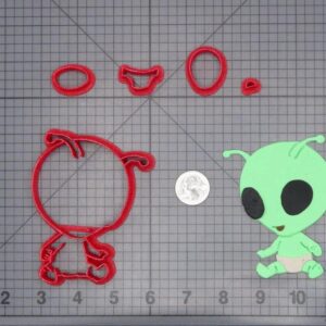 Alien Baby 266-I002 Cookie Cutter Set