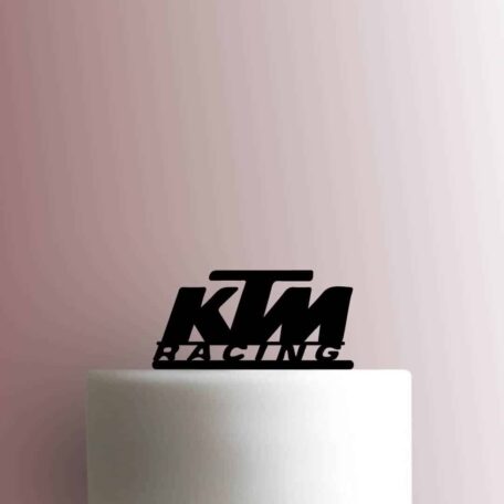 KTM Racing Logo 225-B312 Cake Topper