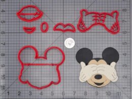 Mickey Mouse Peekaboo 266-I006 Cookie Cutter Set