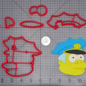 The Simpsons - Chief Clancy Head 266-I041 Cookie Cutter Set