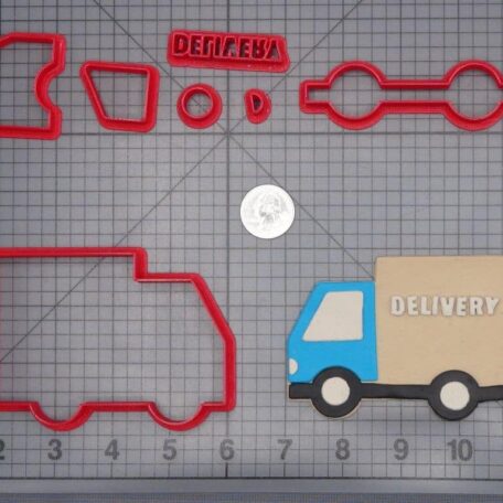 Delivery Truck 266-H970 Cookie Cutter Set