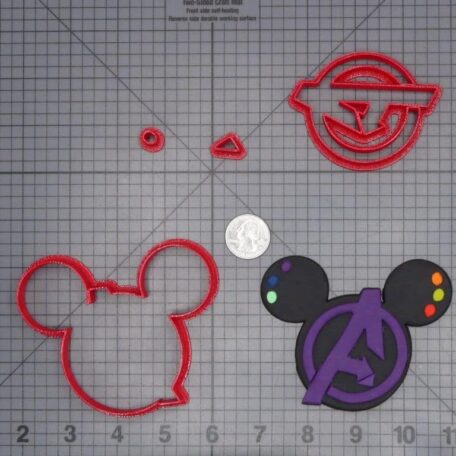 Disney Ears - Avengers 266-I174 Cookie Cutter Set