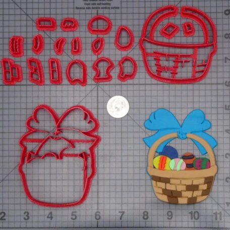 Easter Egg Basket 266-G422 Cookie Cutter Set