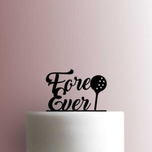 Fore Ever Golf 225-B447 Cake Topper