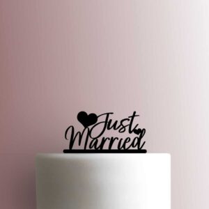 Just Married 225-B454 Cake Topper