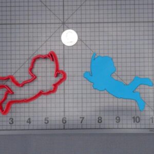 Kid Swimming 266-I201 Cookie Cutter Silhouette