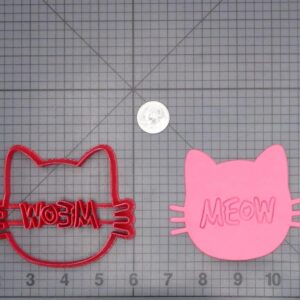 Meow Cat Head 266-I167 Cookie Cutter