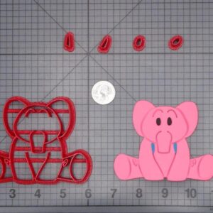 Pocoyo - Elly Elephant Body 266-I262 Cookie Cutter Set