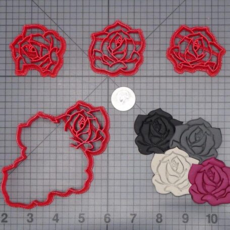 Roses 266-I150 Cookie Cutter Set