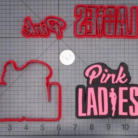 Grease - Pink Ladies 266-I297 Cookie Cutter Set