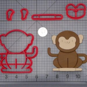 Monkey Body 266-I334 Cookie Cutter Set