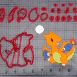 Pokemon - Charizard Body 266-I321 Cookie Cutter Set
