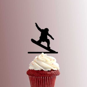 Snowboarder 228-606 Cupcake Topper
