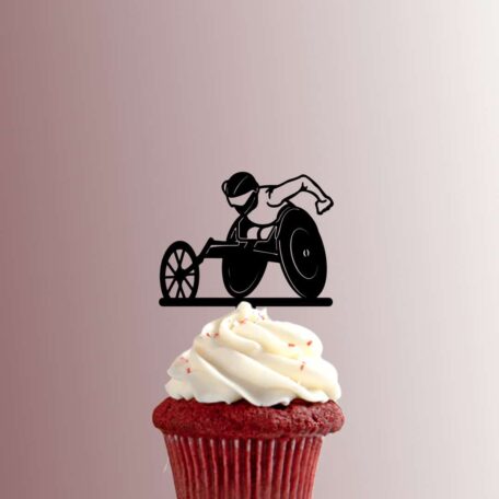 Wheelchair Racing 228-595 Cupcake Topper
