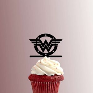 Wonder Woman Icon 228-535 Cupcake Topper