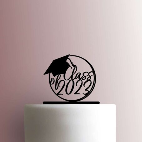 Custom Graduation Cap Class of Year 225-B477 Cake Topper