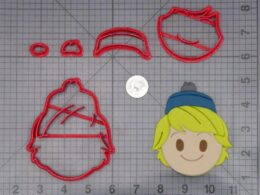 Disney Emoji - Frozen - Kristoff Head 266-I494 Cookie Cutter Set