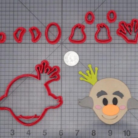Disney Emoji - Wreck it Ralph - King Candy Head 266-I384 Cookie Cutter Set