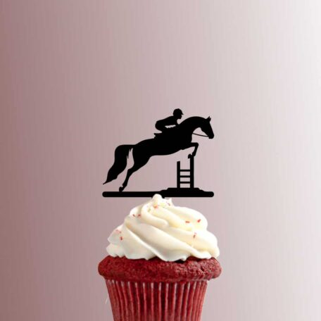 Equestrian Jumping 228-642 Cupcake Topper
