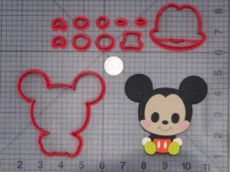 Mickey Mouse Body 266-I459 Cookie Cutter Set
