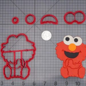 Sesame Street - Elmo Body 266-I456 Cookie Cutter Set