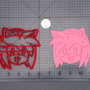 Sonic the Hedgehog - Amy Rose Head 266-I624 Cookie Cutter