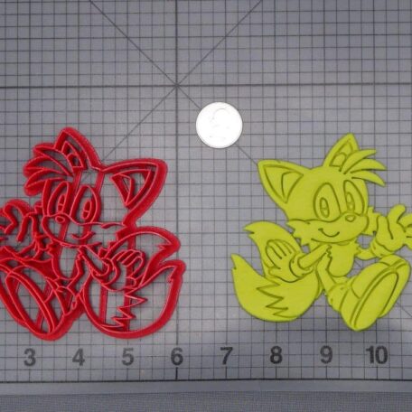 Sonic the Hedgehog - Tails Body 266-I729 Cookie Cutter