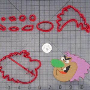 The Powerpuff Girls - Fuzzy Lumpkins Head 266-I499 Cookie Cutter Set